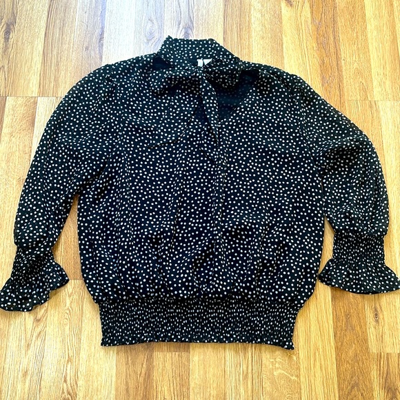 Cato Tops - Cato Size M Polka Dot Blouse